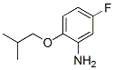 Benzenamine, 5-fluoro-2-(2-methylpropoxy)-(9ci) Structure,640768-04-3Structure