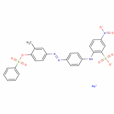 Acid yellow 65 Structure,6408-90-8Structure