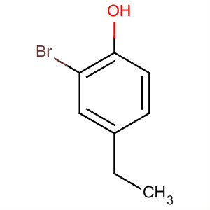 2-Bromo-4-ethylphenol Structure,64080-15-5Structure