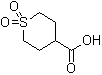 1,1-Dioxo-hexahydro-1l6-thiopyran-4-carboxylic acid Structure,64096-87-3Structure