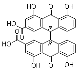 Sennidine a Structure,641-12-3Structure