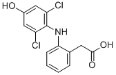 2-[((2,6-Dichloro-4-hydroxy)phenyl)amino]benzeneaceticacid Structure,64118-84-9Structure