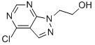 2-(7-Chloro-3h-pyrazolo[4,3-d]pyrimidin-3-yl)ethanol Structure,64127-15-7Structure