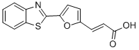 (2E)-3-[5-(1,3-benzothiazol-2-yl)-2-furyl]acrylic acid Structure,64154-13-8Structure