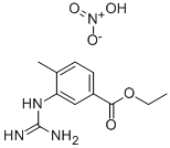 3-[(Aminoiminomethyl)amino]-4-methyl-benzoic acid ethyl ester mononitrate Structure,641569-96-2Structure