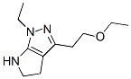 Pyrrolo[2,3-c]pyrazole, 3-(2-ethoxyethyl)-1-ethyl-1,4,5,6-tetrahydro- (9ci) Structure,641586-33-6Structure