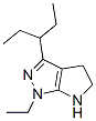 Pyrrolo[2,3-c]pyrazole, 1-ethyl-3-(1-ethylpropyl)-1,4,5,6-tetrahydro- (9ci) Structure,641587-28-2Structure