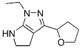 Pyrrolo[2,3-c]pyrazole, 1-ethyl-1,4,5,6-tetrahydro-3-(tetrahydro-2-furanyl)- (9ci) Structure,641587-64-6Structure