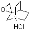 Spiro[1-azabicyclo[2.2.2]octane-3,2-oxirane] hydrochloride Structure,64168-68-9Structure