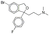 3-(5-Bromo-1-(4-fluorophenyl)-1,3-dihydroisobenzofuran-1-yl)-n,n-dimethylpropan-1-amine Structure,64169-39-7Structure