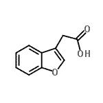 2-(Benzofuran-3-yl)acetic acid Structure,64175-51-5Structure