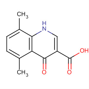 5,8-Dimethyl-4-oxo-1,4-dihydro-quinoline-3-carboxylic acid Structure,641993-15-9Structure