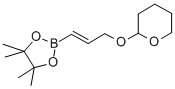 Trans-3-(tetrahydropyran-2-yloxy)propen-1-ylboronic acid, pinacol ester Structure,642066-70-4Structure