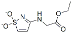 Glycine, n-(1,1-dioxido-3-isothiazolyl)-, ethyl ester (9ci) Structure,642088-36-6Structure