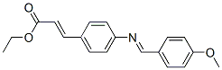 4-[(4-Methoxybenzylidene)amino]cinnamic acid ethyl ester Structure,6421-30-3Structure