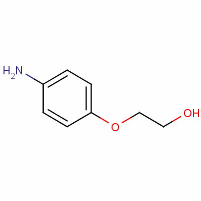 2-(4-Aminophenoxy)ethanol Structure,6421-88-1Structure