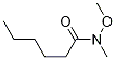 N-methoxy-n-methylhexanamide Structure,64214-56-8Structure