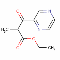 Ethyl alpha-methyl-beta-oxopyrazinepropionate Structure,64223-90-1Structure