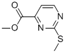 Methyl 2-methylsulfanylpyrimidine-4-carboxylate Structure,64224-67-5Structure