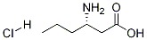 (S)-3-aminohexanoic acid hydrochloride Structure,64234-61-3Structure