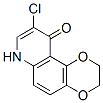 1,4-Dioxino[2,3-f]quinolin-10(7h)-one, 9-chloro-2,3-dihydro- Structure,642478-16-8Structure