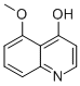 4-Hydroxy-5-methoxyquinoline Structure,643069-43-6Structure