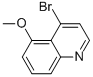 4-Bromo-5-methoxyquinoline Structure,643069-46-9Structure