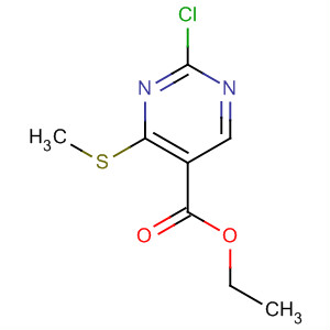 Ethyl 2-chloro-4-(methylsulfanyl)pyrimidine-5-carboxylate Structure,643086-93-5Structure