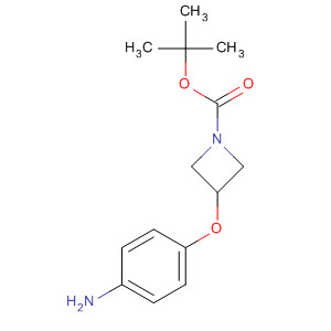 Tert-butyl 3-(4-aminophenoxy)azetidine-1-carboxylate Structure,643087-88-1Structure