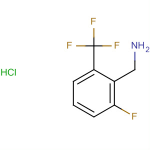 2-Fluoro-6-trifluoromethyl-benzylamine hydrochloride Structure,643088-07-7Structure