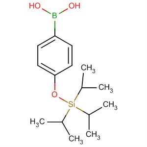 4-(Triisopropylsilyloxy)phenyl boronic acid Structure,643090-93-1Structure