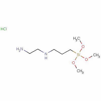 N-[3-(trimethoxysilyl)propyl]ethylenediamine monohydrochloride Structure,64339-13-5Structure