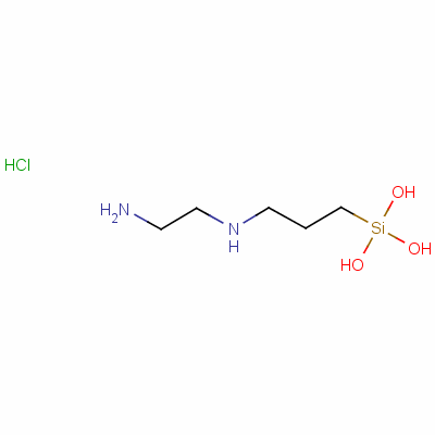 [3-[(2-Aminoethyl)amino]propyl]silanetriol ,monohydrochloride Structure,64339-14-6Structure