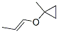 (1-Propenyloxy)methylcyclopropane Structure,64340-98-3Structure