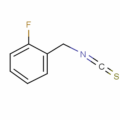 2-Fluorobenzyl isothiocyanate Structure,64382-80-5Structure