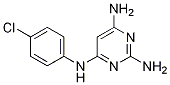 2,4,6-Pyrimidinetriamine, n4-(4-chlorophenyl)- Structure,64414-74-0Structure