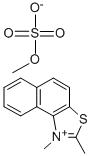 2,3-Dimethylnaphtho[1,2-d]thiazolium methylsulfate Structure,64415-17-4Structure