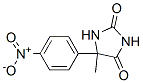 5-Methyl-5-(4-nitro-phenyl)-imidazolidine-2,4-dione Structure,64464-22-8Structure