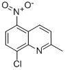 8-Chloro-2-methyl-5-nitroquinoline Structure,64485-39-8Structure