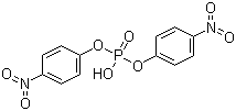 Bis(4-nitrophenyl) phosphate Structure,645-15-8Structure