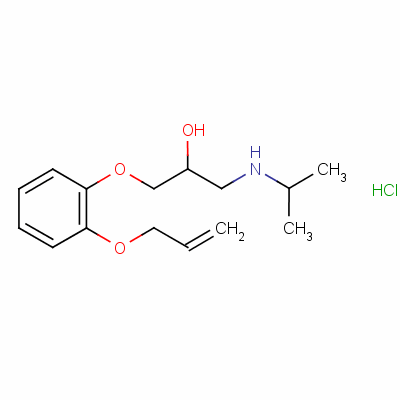 Oxprenolol hydrochloride Structure,6452-73-9Structure