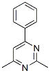 Pyrimidine, 2,4-dimethyl-6-phenyl- (9ci) Structure,64571-30-8Structure