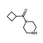 1-(Cyclobutylcarbonyl)piperazine Structure,64579-67-5Structure