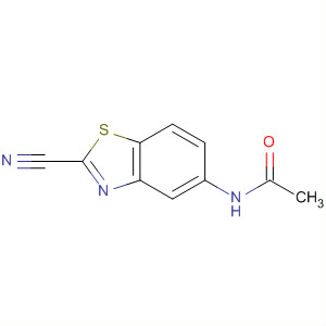 Acetamide, n-(2-cyano-5-benzothiazolyl)-(9ci) Structure,646035-19-0Structure