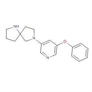 7-(5-Phenoxy-3-pyridyl)-1,7-diazaspiro[4.4]nonane Structure,646055-73-4Structure