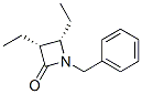 2-Azetidinone,3,4-diethyl-1-(phenylmethyl)-,(3r,4s)-(9ci) Structure,646067-36-9Structure