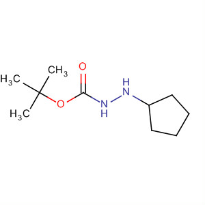 2-Cyclopentylhydrazinecarboxylic acid 1,1-dimethylethyl ester Structure,646071-31-0Structure