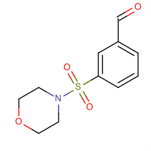 3-(4-Morpholinylsulfonyl)benzaldehyde Structure,646071-57-0Structure