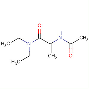 2-Propenamide, 2-(acetylamino)-n,n-diethyl- Structure,646072-00-6Structure