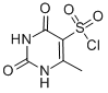 1,2,3,4-Tetrahydro-6-methyl-2,4-dioxo-5-pyrimidinesulfonyl chloride Structure,6461-30-9Structure